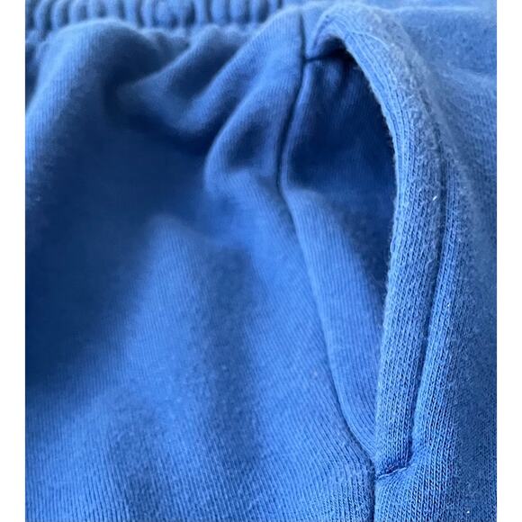 WOMAN WITHIN HI-RISE STRT LEG PULL-ON JOG/SWEAT PANTS, WOMENS, 2X(26/28), BLUE - Picture 4 of 12